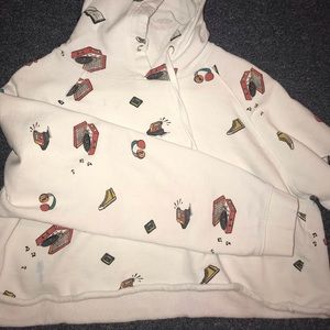 Forever 21 cropped hoodie